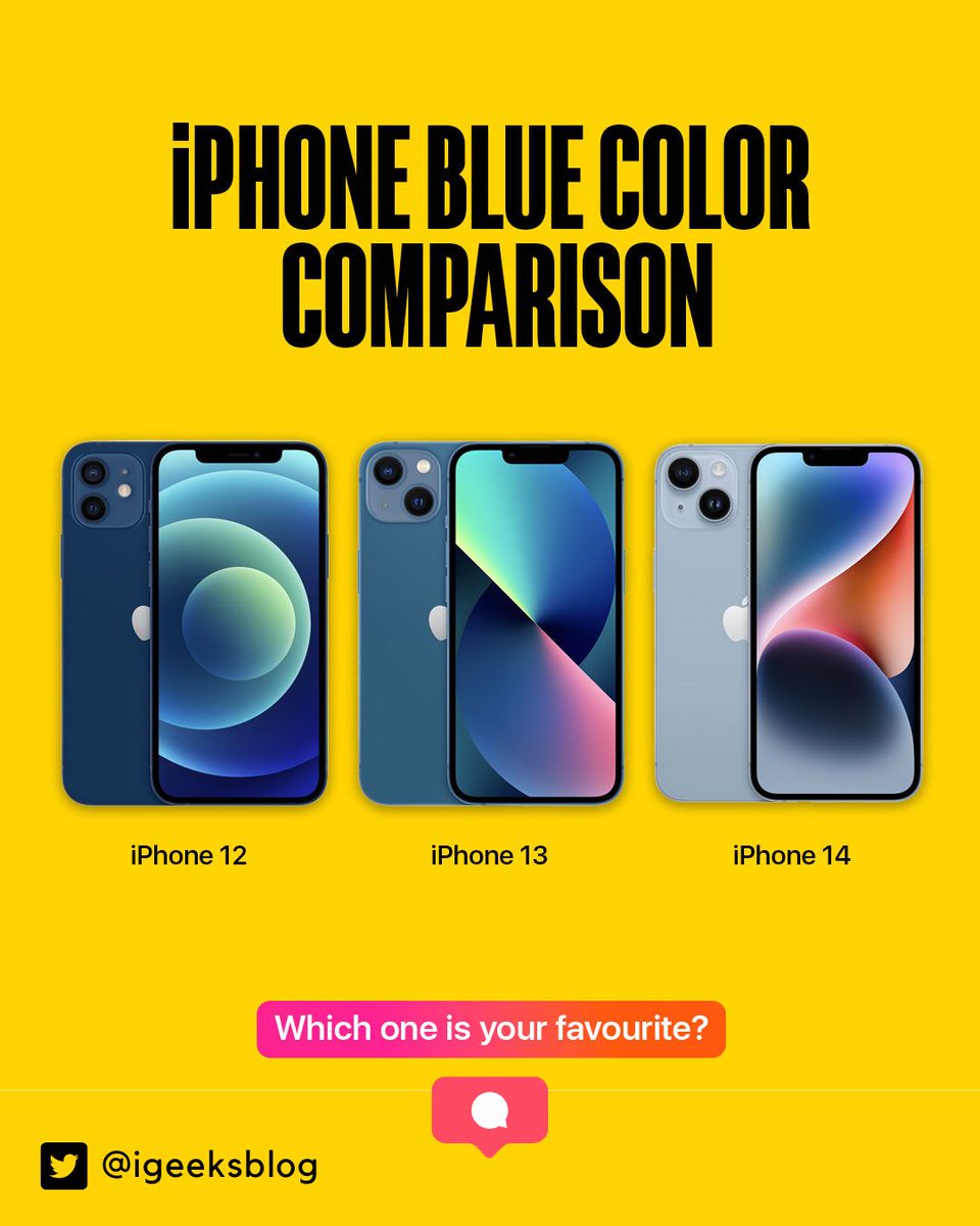 igeeksblog's tweet photo. Which one is your favourite?
Comment Below!👇
#iPhone14 #iPhoneColor https://t.co/nBZaPviedS