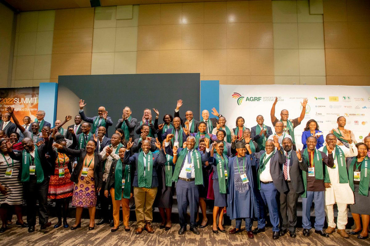 #AGRA has launched its new five-year strategy that helps governments tackle hunger and enhance nutrition by building resilient #FoodSystems.  

The need for this support is powerfully highlighted by a decade of multiple natural and manmade crises. 1/2

#AGRF2022 #StrategyLaunch