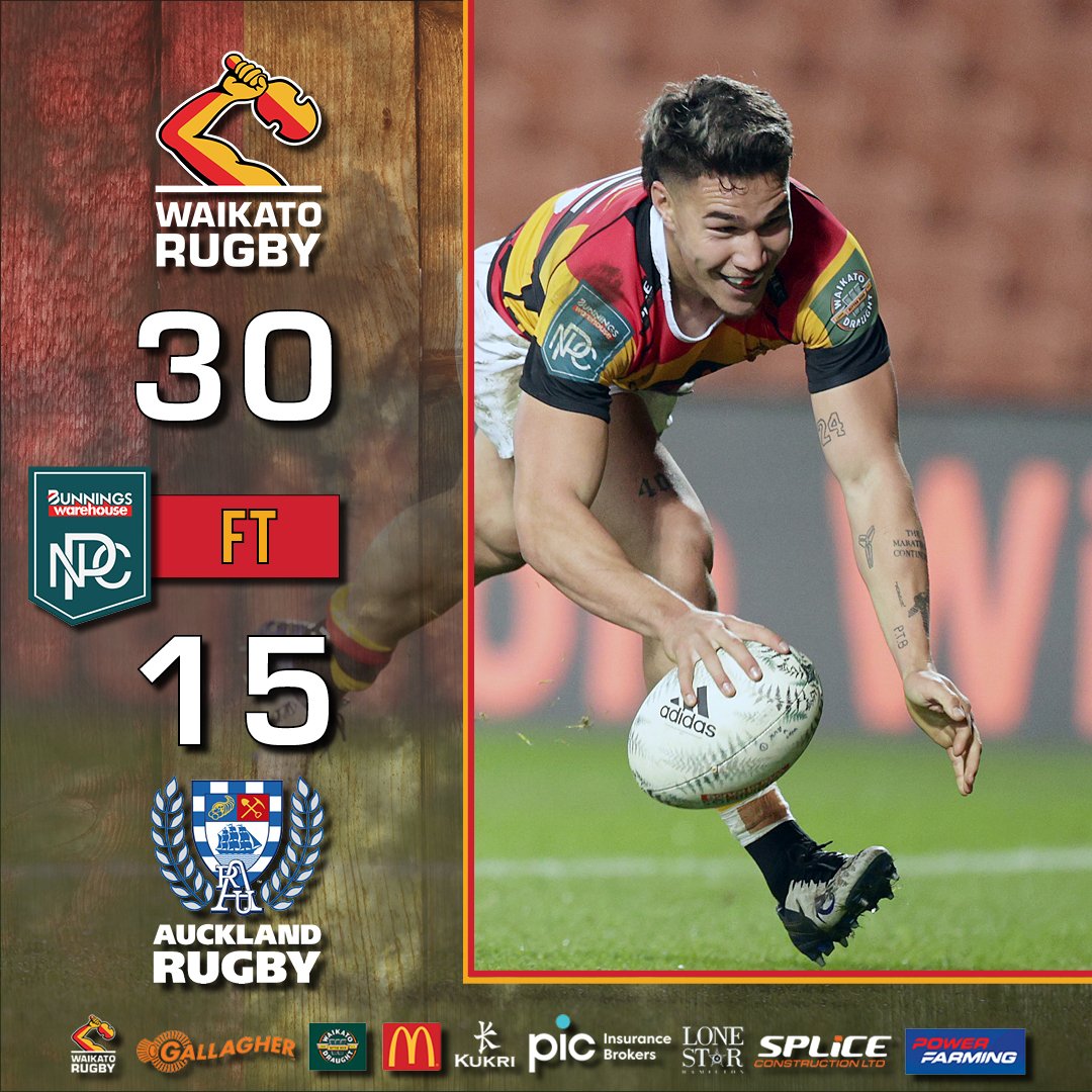WaikatoRugby's tweet photo. FT l Stan Thomas memorial trophy locked ๐ away for the summer.โ
30-15
#WAIvAUC
#WaikatoRugby #Mooloo101 #BunningsNPC https://t.co/psvC7UZD6M