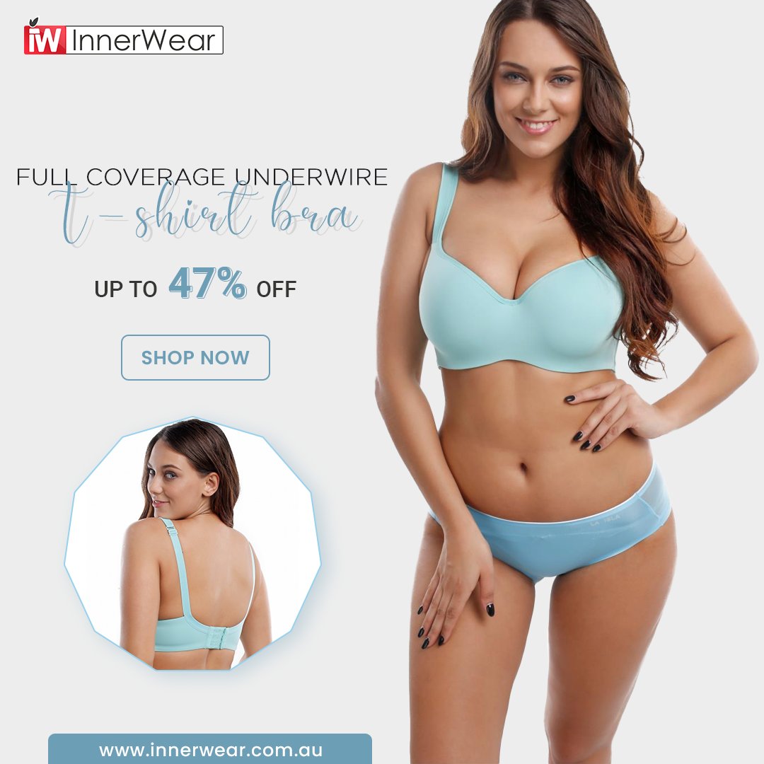 innerwears's tweet photo. This full-coverage t-shirt bra with underwire support is designed to give you excellent support and comfort.

Shop Now: https://t.co/yQHMqH0kTT

#lingerie #lingerieplussize #UnderwireBra #PaddedBra #UnderwireExerciseBra #Plussizebra #plussizesportsbra #Tshirtbra #underwirebra https://t.co/5PmGO1adBP
