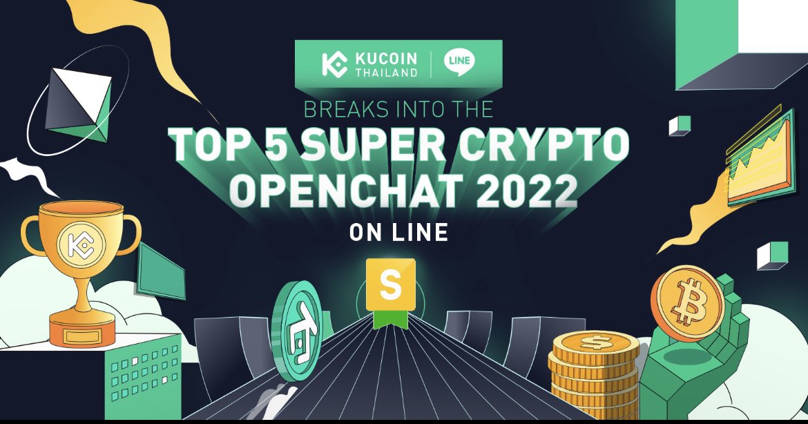 KuCoinTH's tweet photo. KuCoin Thailand Line Openchat has been selected as one of the best open chat for Crypto Currency in Thailand by Line 🔥

KuCoin Thailand โอเพ่นแชทได้รับเลือกเป็น 1 ในสุดยอดห้องโอเพ่นแชทที่ดีที่สุดจัดอันดับโดย Line🥳

https://t.co/EvRrtFS9Vl

Join now 👇🏻
https://t.co/FkRzJ8EL3c https://t.co/qwyVSzkM84