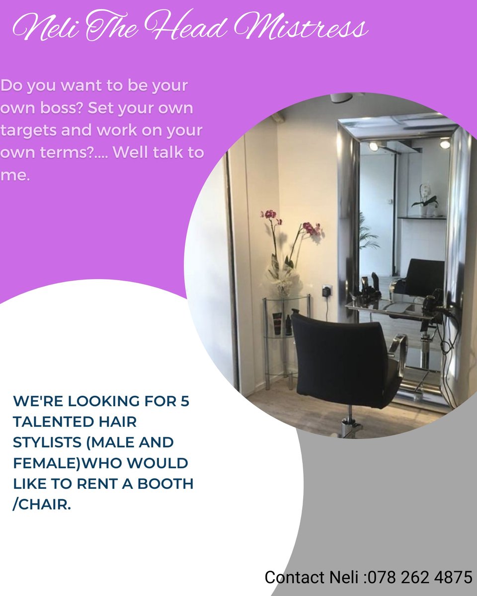 DokodaNeli's tweet photo. #BloemTwitter #UFS #BloemBusinesses #GirlTalkZA
Nail techs are also welcome to join the winning team. Contact 078 262 4875 for more information. The salon is in Willows, King Edward St. https://t.co/PYXbqqBO6b