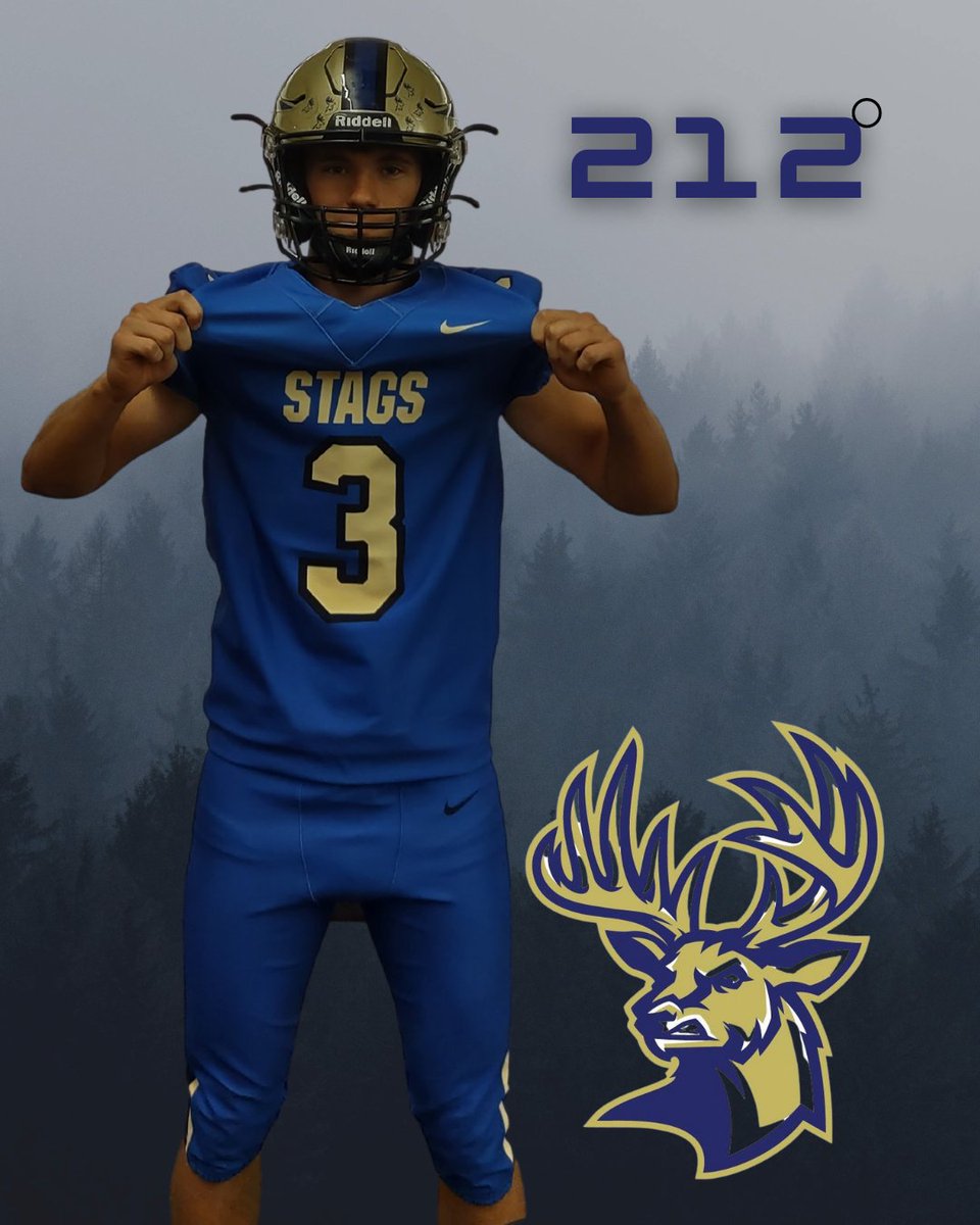 StagFootball2's tweet photo. Game Two Threads: Back in Stag Stadium ‼️🟡🔵🔵
#StagUP | #212 https://t.co/W3MHA8spEy
