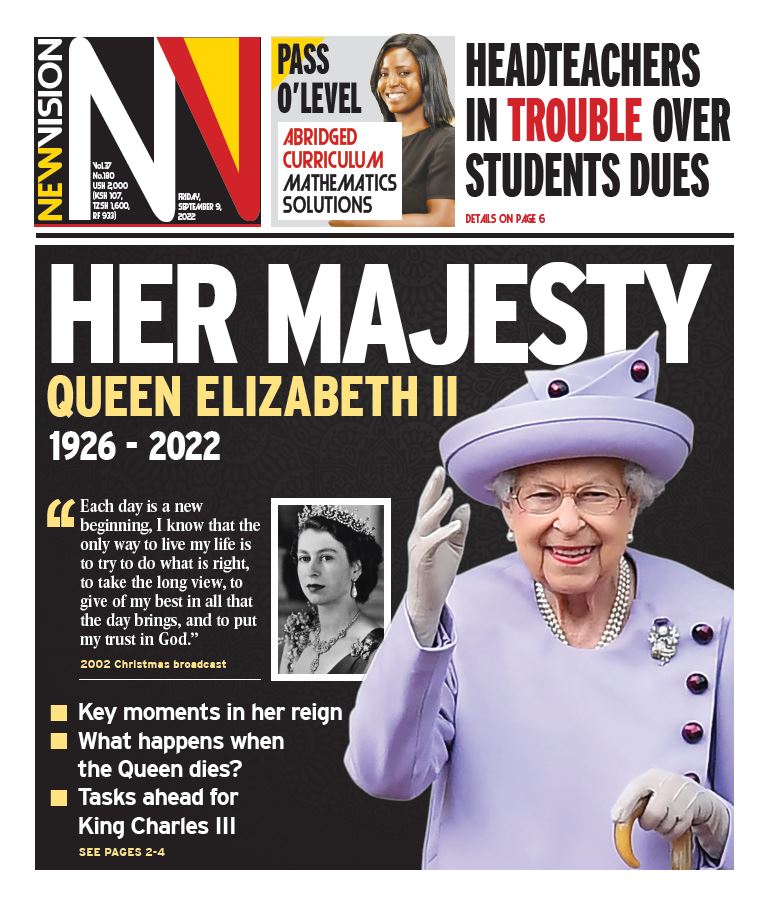 Omu <a href="/newvisionwire/">The New Vision</a> y'orwakataano,

- Queen Elizabeth II afeerire aha myaka 96.

- Hedimasita ari omubuzibu bw'okwongyeza ebishare by'abeegi.

Tunga orupapura oru ahabwa 2,000.

#VisionUpdates 
#GambaMpurire