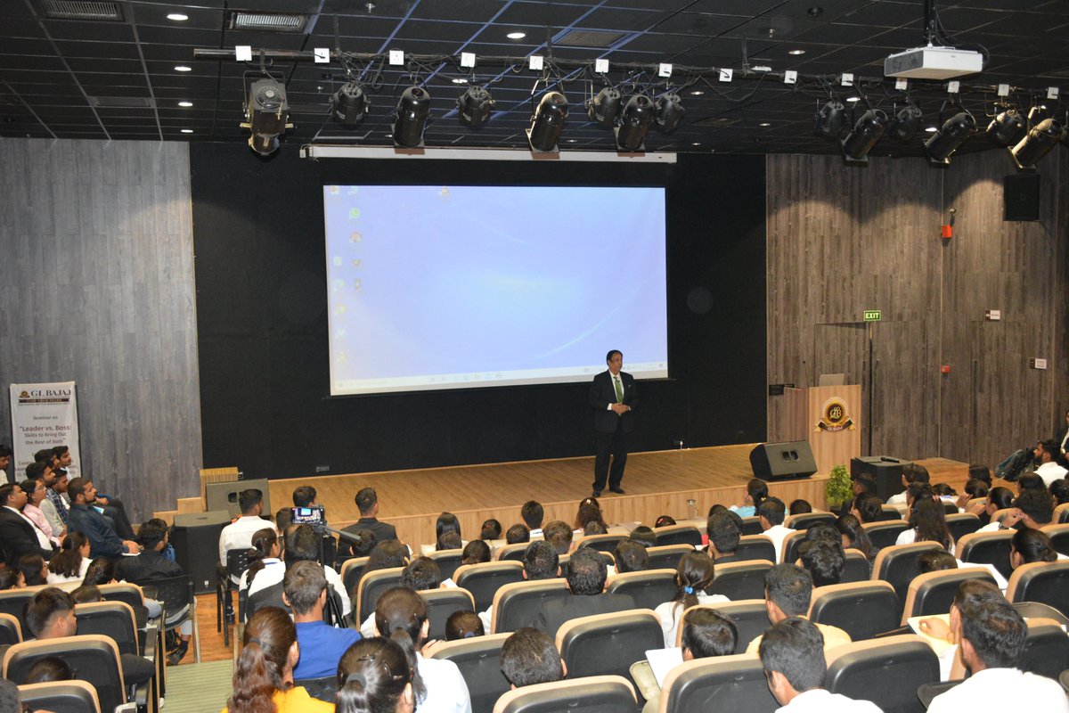 glbajajimr's tweet photo. GLBIMR is elated to have hosted Dr.Jaideep Singh, Director JS CORE Consulting, for an Expert Talk on “Non-Verbal Communication” on 7th September 2022.
The students of GLBIMR thank Dr.Singh for this insightful session.
#GLBIMR #GLBajaj #ExpertTalkSeries https://t.co/MXvq3T6d8q