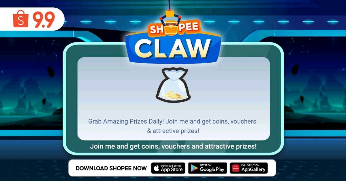 Grab Amazing Prizes Daily! Join me and get coins, vouchers &amp; attractive prizes! shp.ee/zm4vgr79jrx