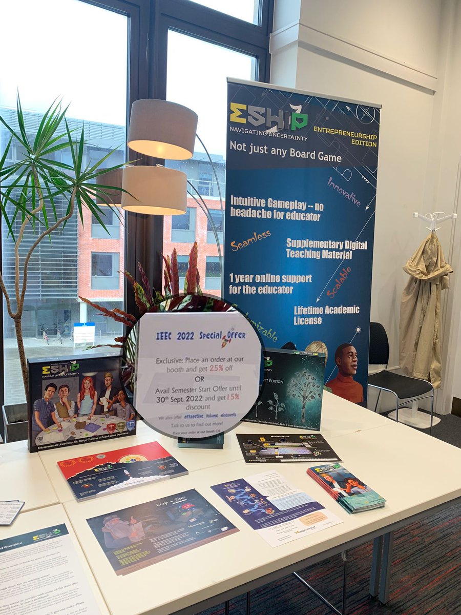Today is the last day of the #IEEC2022 conference. It is also the last day for you to avail the IEEC exclusive 25% off booth-discount. Highly interested in the product and the special deal but just need a little more time to.... (shhh...) Come to the booth to find out HOW? :)
