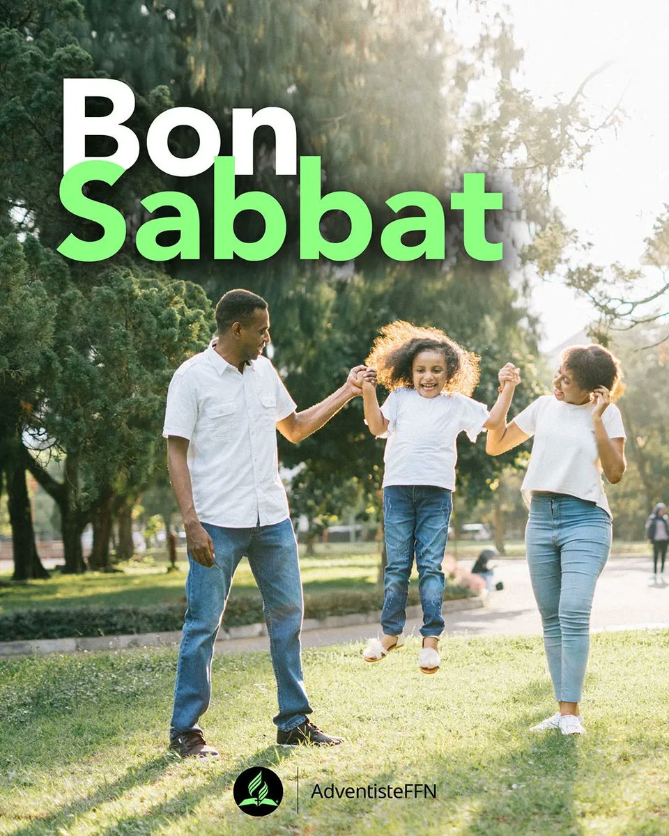 Bon sabbat à tous en compagnie de vos proches !

#adventisteffn #sabbat #versetdujour #famille