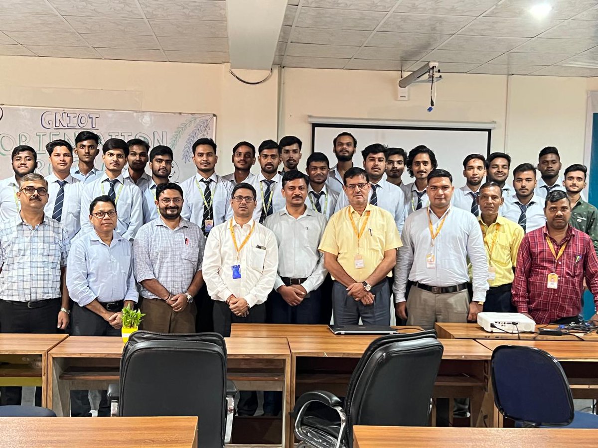 GNIOTCollege's tweet photo. The Department of Mechanical Engineering organized “Orientation Program – A Step towards Industry- 4.0” on 8th Sept., 2022.
Visit our Website: https://t.co/1UznvJ7WDG
Toll Free No.: 18002746969
#Mechanical_Engineering #Orientation_Program #GNIOT #College https://t.co/PPBizlBhXx