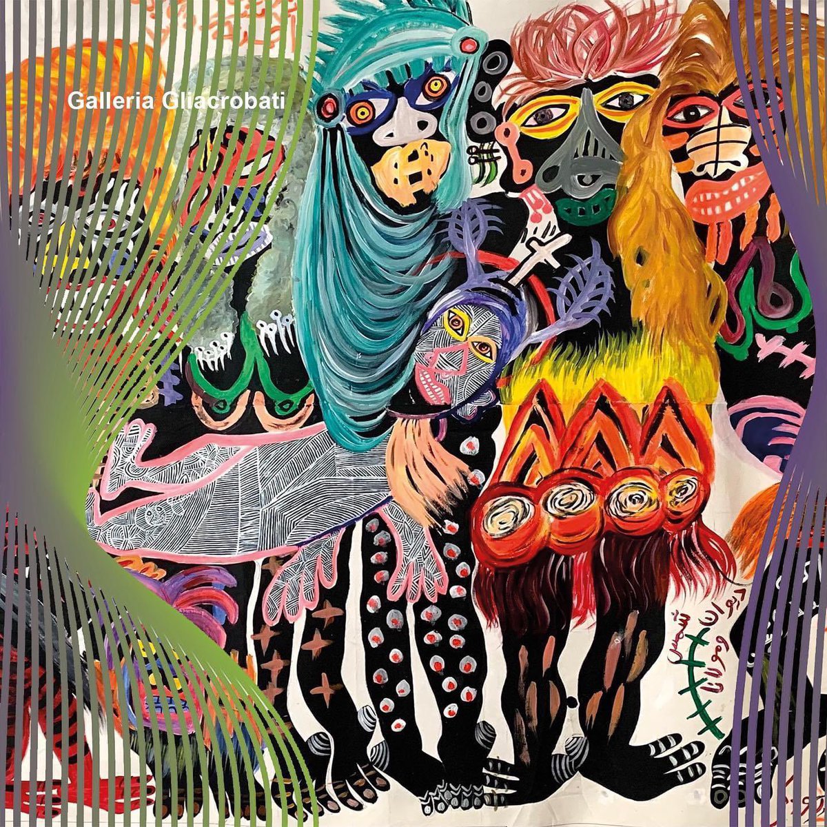 “CERCHI ANGELICI  DANZE UMANE E FOLLIE DEI CANTI.
In mostra alla Galleria Gliacrobati in collaborazione con l’’Associazione Forme in Bilico e con la Galleria Polysemie di Marsiglia. 

8 settembre -15 ottobre 2022. Galleria Gliacrobati  Via Ornato 4 Torino.