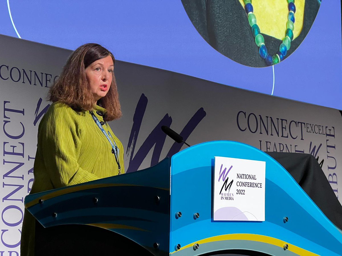 WIM_Aus's tweet photo. Dorothy Byrne (@dorotheabyrne), former UK Channel 4’s Editor-at-Large and Head of Current Affairs, discusses what it means to be a woman working in media. #wimconf22 #womeninmedia https://t.co/UQsVtJSfH5