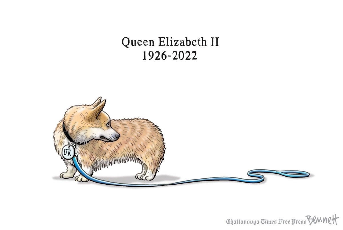DeerhoundRhodry's tweet photo. We were so sorry to hear about the Queen 💔🌈 👑 
#QueenElizabeth https://t.co/kHmKPIwrpi