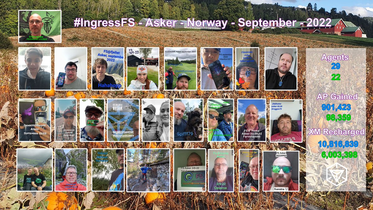 boffeliten's tweet photo. Thank you to all that attended this months IFS in Asker Norway. Like to join? See you next month?! #Ingress #XFac #IngressFS #FSAsker #IFS #NIA #Niantic #FirstSaturday #FirstSaturdayAsker #IngressPrime https://t.co/SbuGpCWWfa