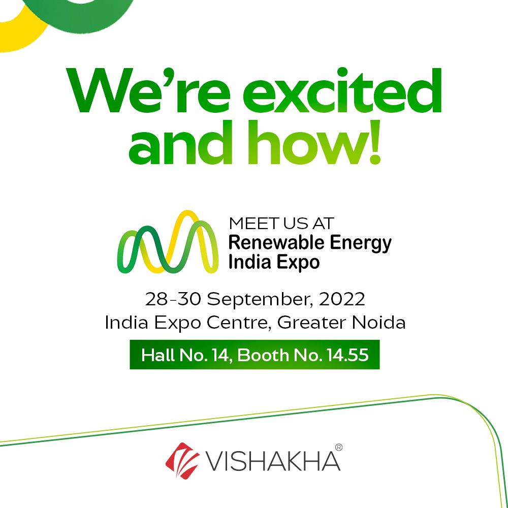 GroupVishakha's tweet photo. Let’s connect at the epicentre of clutter-breaking ideas, transformative solutions and state-of-the-art technology. We can’t wait to interact with all the renewable enthusiasts!
.
#vishakhagroup #vishakharenewables #enscapsulant #backsheet #aluminiumframe #glass #renewableenergy https://t.co/e0UzAsPGW7