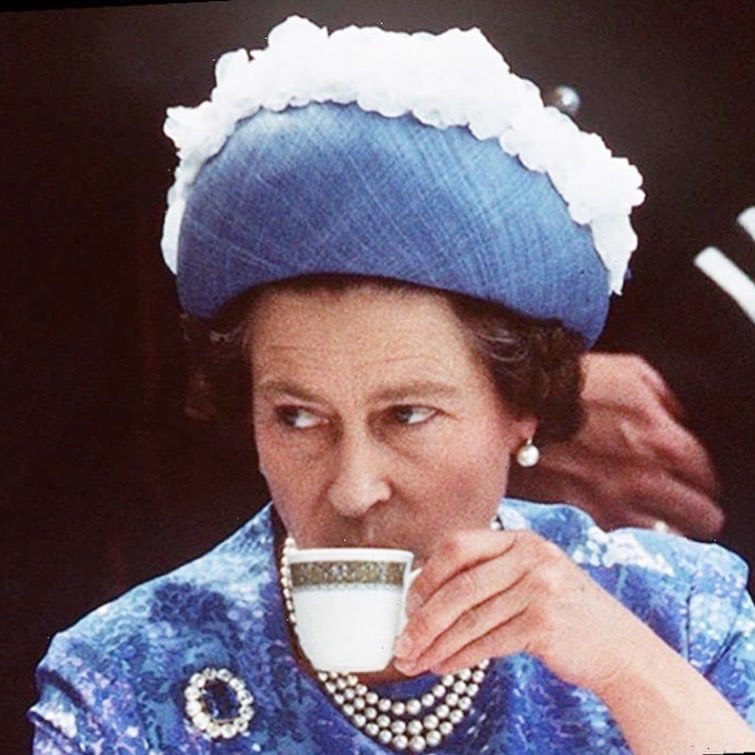 Our Queen 🙏
I love that she broke irrelevant ´rules’ of etiquette (lipstick in public, not holding a glass correctly &amp; not looking into her teacup)! She focused on important matters!! Building relationships, adapting to change and demonstrating loyalty &amp; dedication to her role!