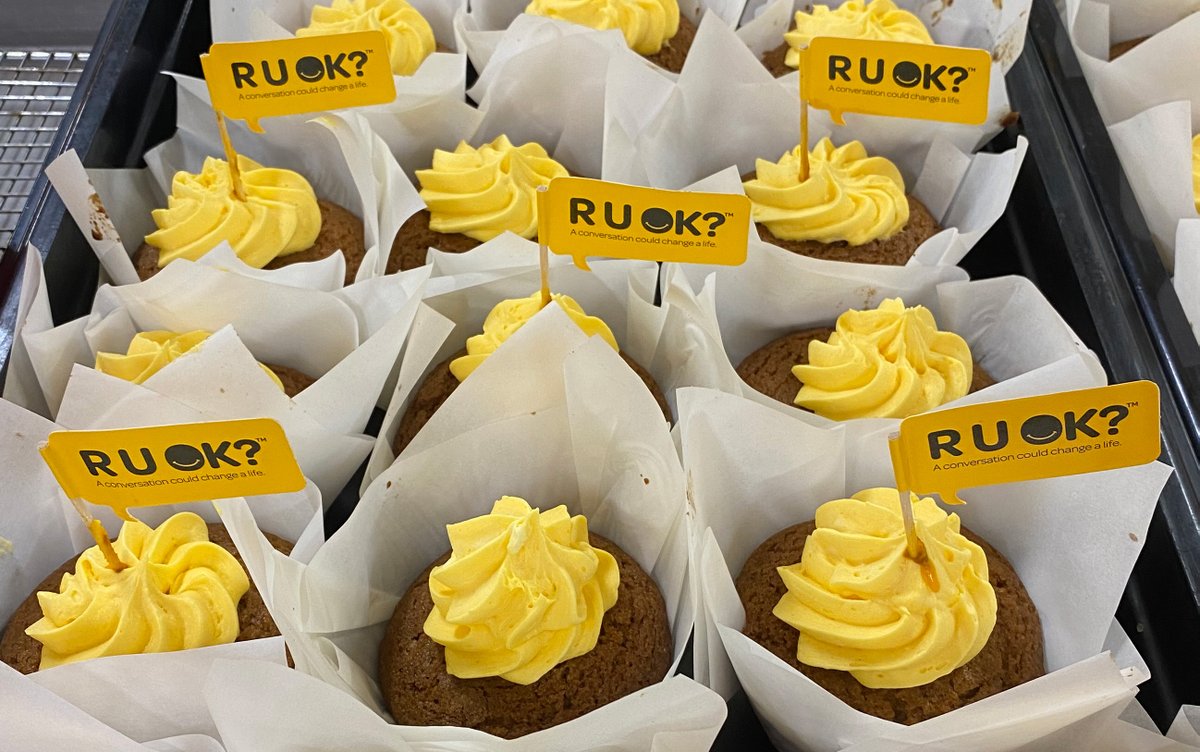 Yesterday we stopped to take a moment to bring our people together for #RUOKDay, with morning teas, lunches and BBQs across our different locations – and the highlight being a live streamed event with <a href="/majakdaw/">Majak Daw</a> sharing his own mental health journey and mental wellbeing tips.