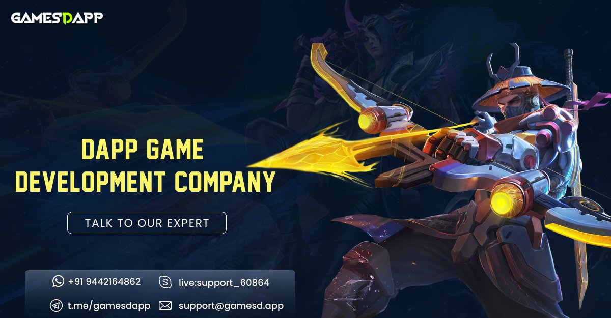 GamesDapp's tweet photo. As an #entrepreneur, you have a highly secure environment when you build your #game on the #blockchain network, right?
Here is a #Gamesdapp #blockchaingamedevelopment company that delivers a highly secured #dappgaming for you.
For more info click here>> https://t.co/4qbsAval0r https://t.co/zslKXZXsYR