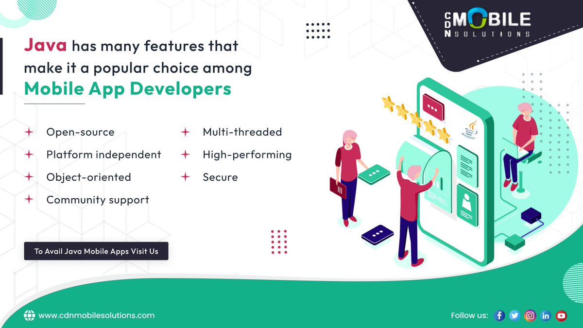 cdnmobilesoln's tweet photo. Are you looking for a #JAVA Mobile App Development Company? Who can support you throughout the journey?
CDN Mobile Solutions is the one-stop shop for your JAVA Mobile App Development needs.
https://t.co/AIb9uAQZqq
#androiddevelopment #javadevelopment #javaprogrammer #CDNMobile https://t.co/qQxxX2yJKL