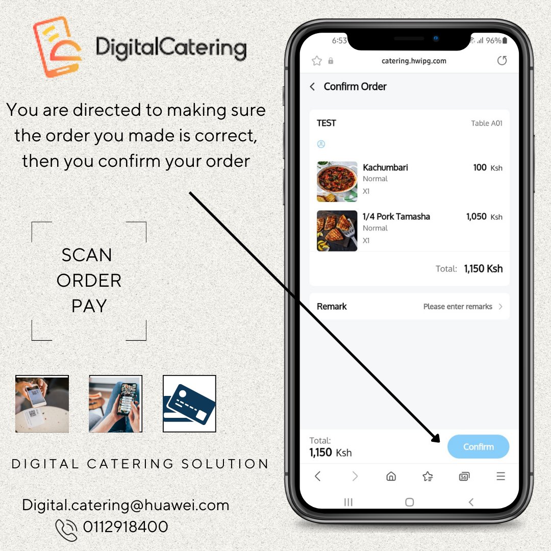 CateringDigita1's tweet photo. Like what you got? Does it look beautiful to they eye and Fulfilling to your taste buds? Confirm Your order!

#scanorderandpay
#digitalcatering https://t.co/v26YGGrcpV