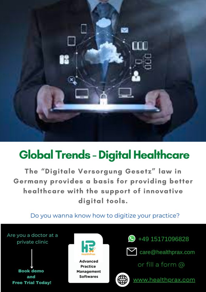 HealthPrax's tweet photo. Global Digital health trends - Did you know? - 03

#healthprax #HPX #hpx #healthcare #health #healthtech #doctors #doctor #ehealth #medtech #technology #healthcareit #digitalhealthcare #electronic_health_record #ehr #pharma #healthtalk #healthcaresoftware #mobilehealth #ai #ndhm https://t.co/NIHMkFouJA