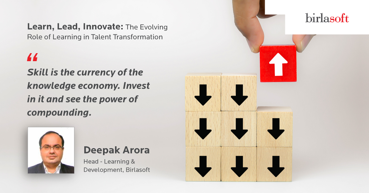 birlasoft's tweet photo. Recently Deepak Arora participated in @ETHrWorld's roundtable session. His views about "Learn, Lead, Innovate: The Evolving Role of Learning in Talent Transformation."

#TalentTransformation #ETHRWorld #RoundtableSession https://t.co/jmIQ9MneAz