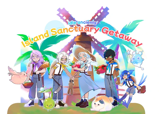 idle ancients'  island sanctuary getaway! 