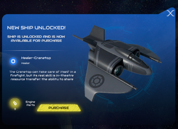tidebit (@tid3bit) on Twitter photo New Ship Unlocked!!
ππ Healer - Cranetop ππ
Game: <a href="/OperationDawn_/">Operation Dawn (P2E)</a>
Rank 22, 71 XP
Lvl 5 Central Command, coming soonπ
<a href="/the_solaverse/">The SolaVerse πͺ</a>
$SOLA #P2E #PlayToEarn
#NFTCommunity New Ship Unlocked!!
ππ Healer - Cranetop ππ
Game: <a href="/OperationDawn_/">Operation Dawn (P2E)</a>
Rank 22, 71 XP
Lvl 5 Central Command, coming soonπ
<a href="/the_solaverse/">The SolaVerse πͺ</a>
$SOLA #P2E #PlayToEarn
#NFTCommunity