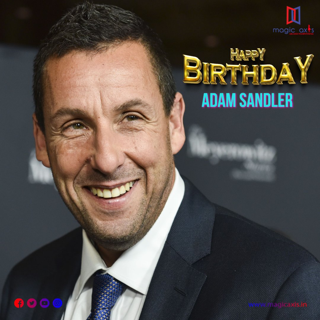 magic_axisoffl's tweet photo. Wishing an American comedian, actor, and filmmaker @AdamSandler A Very Happy Birthday.
#MagicAxis #HappyBirthdayAdamSandler #hustle #50firstdate #blended #uncutgems #justgowithit https://t.co/GKib6UoVev