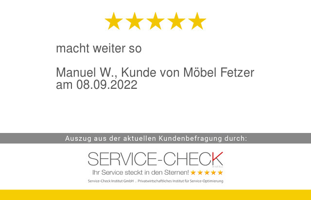 serviceinstitut's tweet image. Aus aktueller #servicecheck #Kundenbefragung von #MoebelFetzer:
service-check.com/bewertungen/ku…