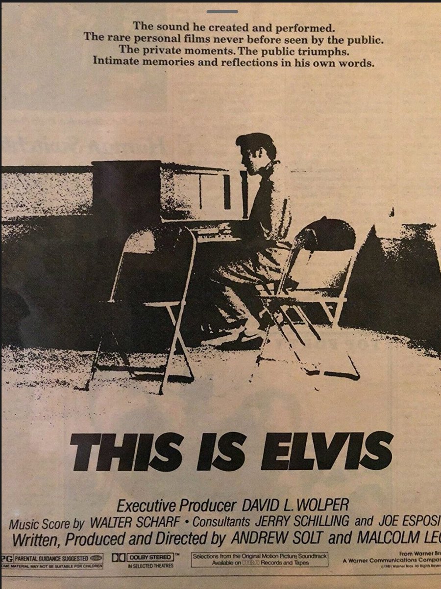 parego's tweet photo. Depois d ver #ElvisMovie pela 2a vez, fiz sessao dupla e assisti o documentário dramatizado #ThisIsElvis 1981
Cenas d arquivo fora de série e várias passagens q também foram reproduzidas no filme d #BazLuhrmann 
Programa obrigatório para quem gosta do Rei do Rock 
#ElvisPresley https://t.co/bINaWVEdYa