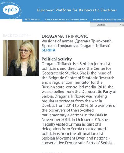 riikka_kevo's tweet photo. Why would @UN #UNSC listen to a widely known #Russia_leaning🇷🇺 #DraganaTrifkovic from #Serbia🇷🇸 in their meetings, ever, anywhere? Her shady reputation is non-negotiable.
#Transparency #Trustability #KremlinPropaganda #RussianPuppets #FSB
https://t.co/8oXMt355g1 https://t.co/kEQ8sBZ7ID
