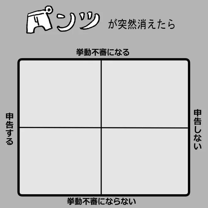 素敵なテンプレを教えていただきました!!!ありがとうございました!!!
ただ、描いてる途中で「あっこれ履いてると思ったら急になくなった系かも」と気づきました………解釈違いですみません…
(1/2) 