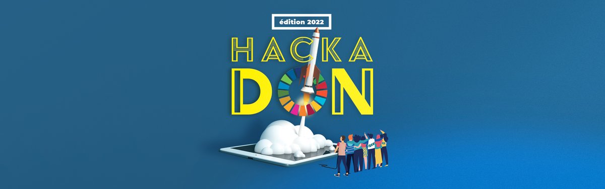 InnovBlockchain's tweet photo. #BlockchainInnov est fier d'être partenaire de la 3ème édition du #HACKADON, un #hackathon #solidaire ❤️️ organisé par @m qui se déroulera du 13 au 16 septembre au Palais Brongniart à Paris 👉 https://t.co/yXcKZZ2Wlp
#Blockchain #TechForGood #BlockchainForGood https://t.co/bNeGd9EwXT