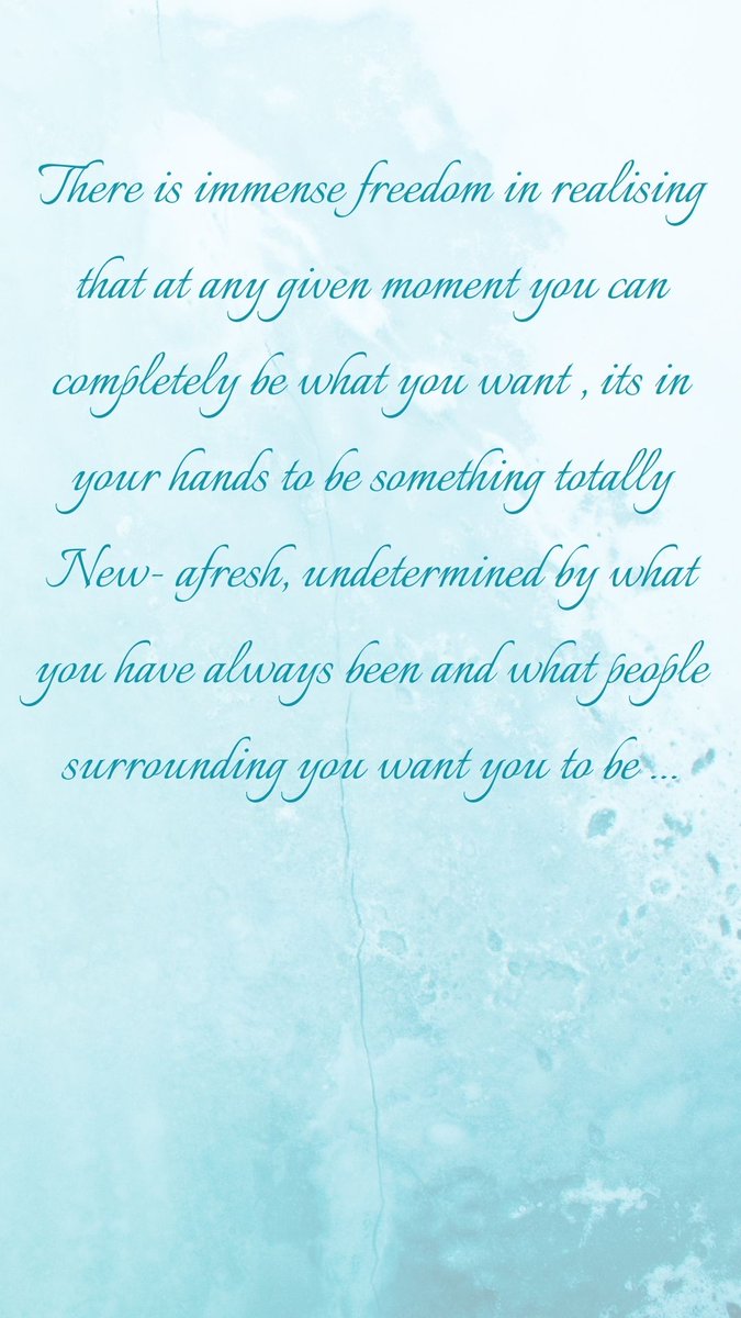 WordsThatRemain's tweet image. #RandomThoughts #RandomMoments #Freedom #Free #FeelFree #New #TotallyNew 

Like a breeze of fresh air 🌬 😃