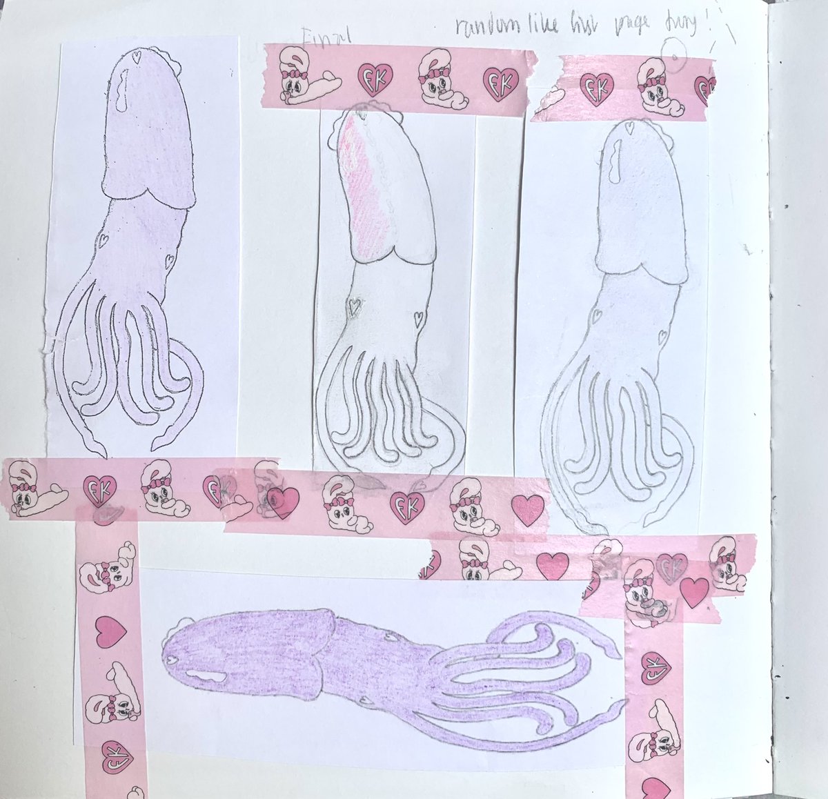 butterythrone's tweet photo. ~ My phallic squids ~ I have been drawing this summer ~ 🦑🥚🥚

~ really tempted to make light pink silicones of them ~ 🥚 https://t.co/IPxOeYw48V