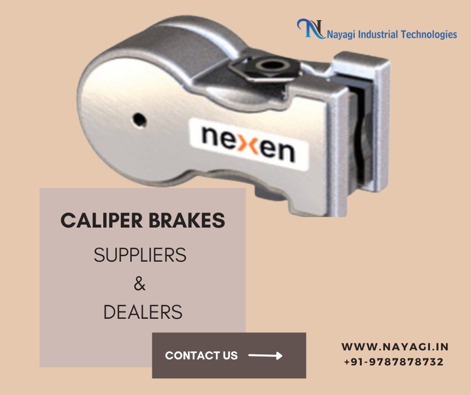 NayagiIndustry's tweet photo. Seven caliper brake designs include air actuated/spring released, spring engaged/air released and spring engaged/hydraulic released models. Several disc diameters up to 24-inches are offered to provide torque up to 50,000 in-lbs. #Rotaryindexers #websensor #CaliperBrakesProduct https://t.co/ZfRXrSRFrg