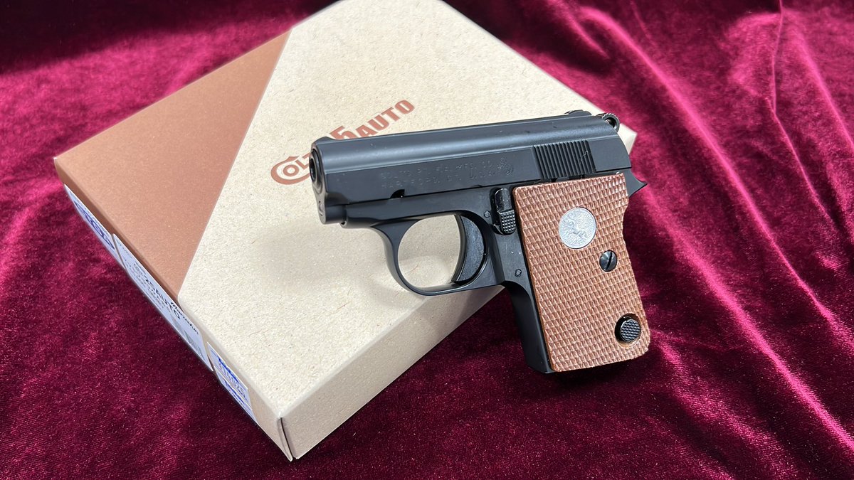 TamTam_akiba's tweet photo. 【ミリタリー】
#マルシン
#完成品モデルガン
#コルト25オート マットブラックABS
再入荷しました!!
#GUN #modelgun #モデルガン #25オート #25Auto #秋葉原 #アキバ https://t.co/tVXESzBB2H