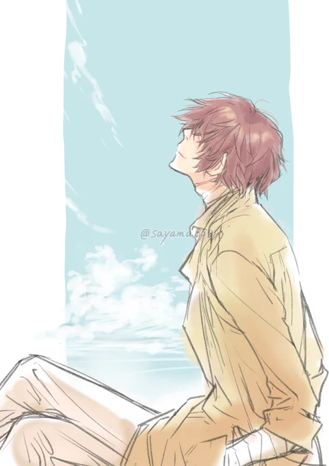 口元はいつもうっすら微笑んでいるのに、肝心な時になると表情を見えなくする。#今日のだざいさん #文スト 