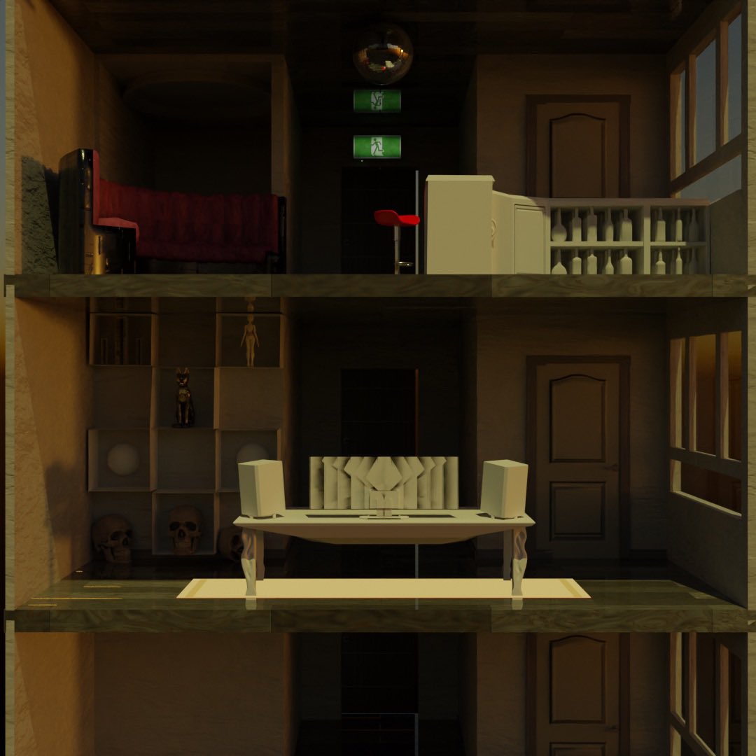 planet_lp's tweet photo. Birthday update 😴 #blender #art #trending #birthday #animation https://t.co/UKQtmfpYtk