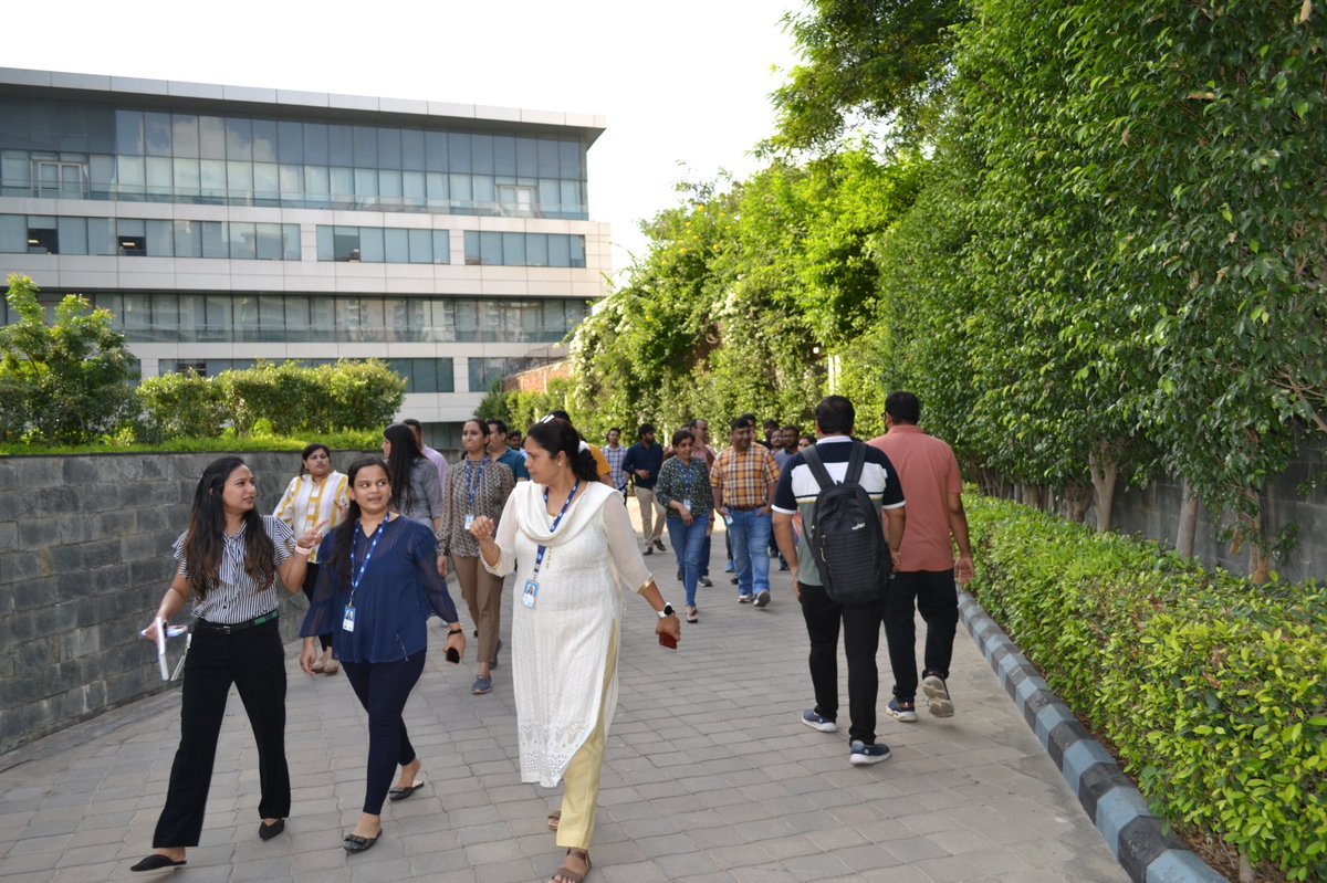 At SAP we focus heavily on physical wellbeing and mental wellbeing of our people. That is why at AIS we promote our people to move and take steps. We kicked off our AIS energizer weeks on 5th September by walking around our campus with our teams #sap #saplabs