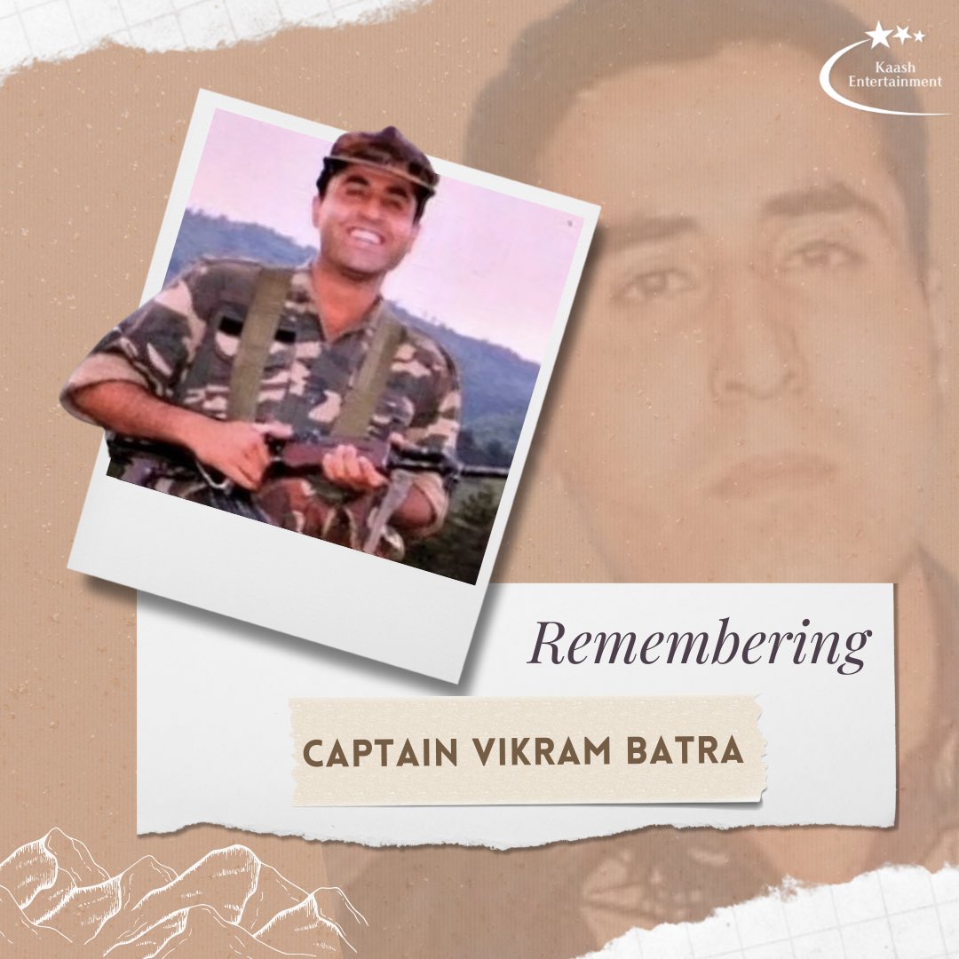 Remembering our Shershaah Captain Vikram Batra with pride on his birth anniversary. Also, wishing his twin brother @vishalbatra1974 a very happy birthday! 💐 #CaptainVikramBatra #VikramBatra #KargilWarHero #Shershaah