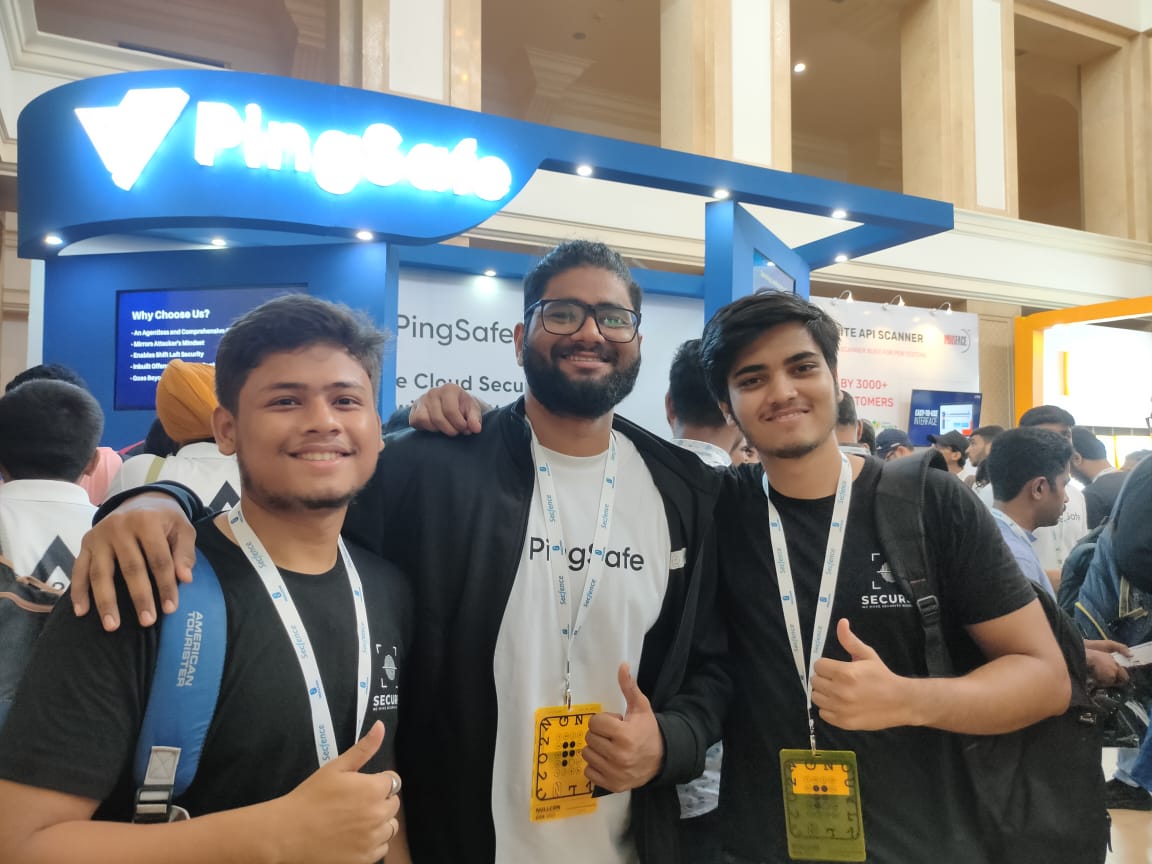 secureu_in's tweet image. We had a blast meeting Rahul and we are loving the stickers!

Thanks, @PingsafeAI for the stickers and sponsoring @nullcon 

#Nullcon #NullconGoa2022 #secureu