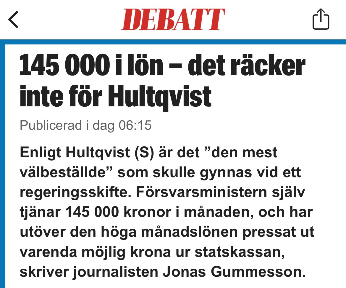 Dykaren21's tweet photo. Peter Hultqvist har tagit ut mer i bidrag för dubbelt boende än vad hyran var för lyxlgh på Östermalm som Försvarsmakten gett honom. Han har inte dragit av för sin sammanboende förrän 1/7-22, efter UG-granskning. Varför skyddades Hultqvist @granskning? 

Den sminkade grisen 🐷 https://t.co/hqUDr38kOS