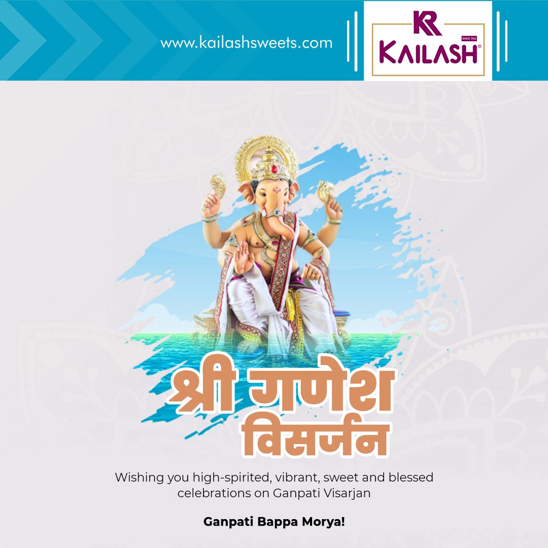 kailashsweets's tweet photo. On the occassion of #AnantChaturdashi may Lord Ganesh take away all your obstacles &amp; grant you everlasting joy &amp; happiness in life! Ganpati Bappa Morya!

#Kailash #KailashSweets #GaneshVisarjan #LordGanesh #Ganesha https://t.co/0kikCq8qV7