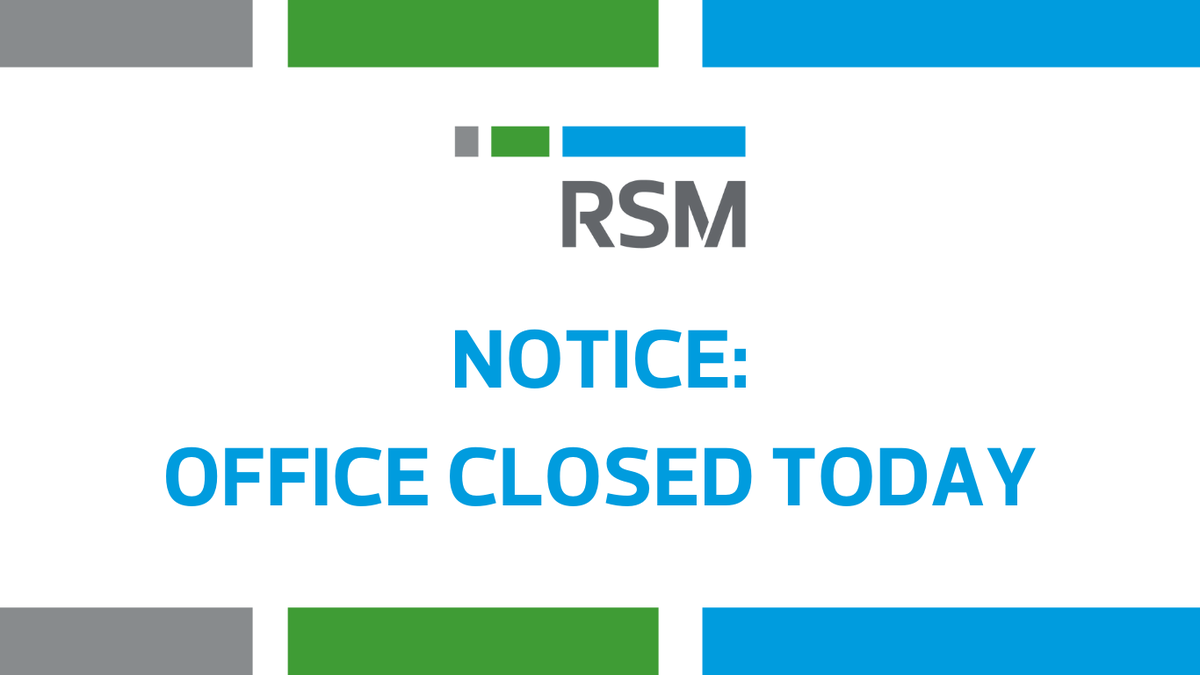 We will be back on Monday 💼