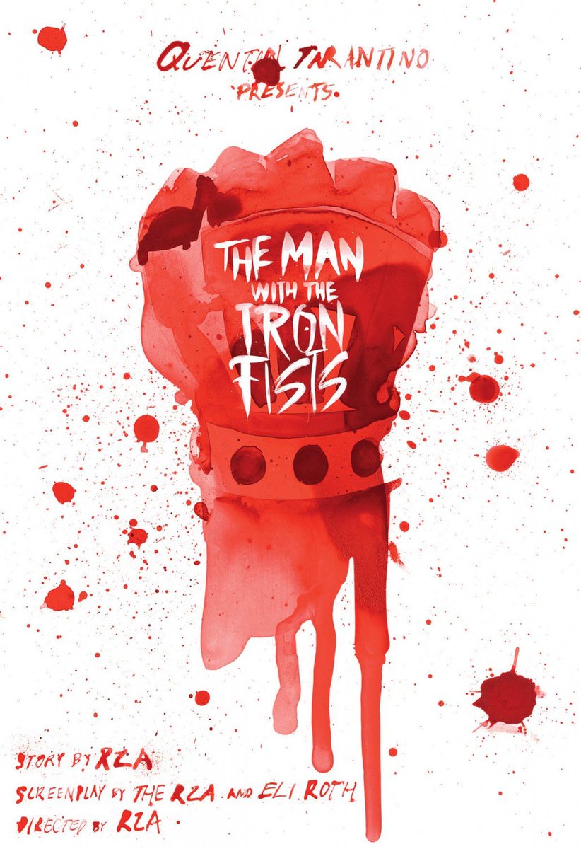 FilmMomatic's tweet photo. #NowWatching THE MAN WITH IRON FISTS @RZA @russellcrowe @LucyLiu @rickyune @Byron_Mann @jamiechung1 @DaveBautista @CungLe185 @PamGrier @OsricChau @iammcjin @danielwuyanzu #AndrewLin @theGraceHuang @eliroth #ChenKuanTai #BryanLeung @Zhuzhu_juju #TerenceYin #GordonLiu #XingYu https://t.co/XuWmKP7UYm