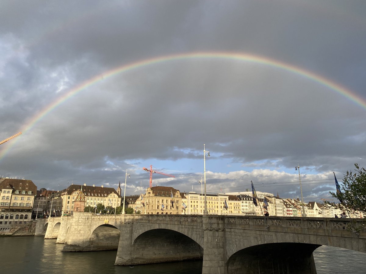 DaWebDaWeb's tweet image. Guten Morgen 🙂
#lovebasel #rainbow