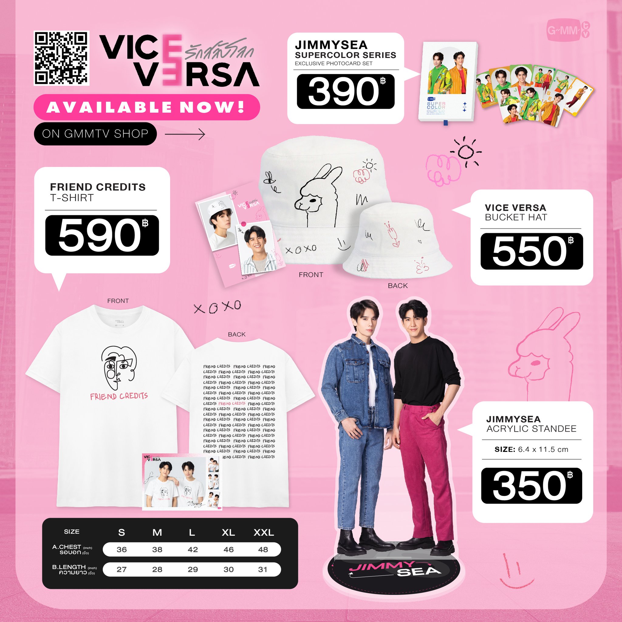 【新品未使用】VICE VERSA Tシャツ　JimmySea GMMTV GMMTV SHOP on X: 