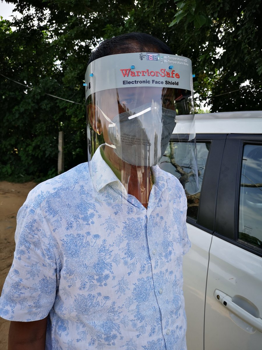 don4every1's tweet photo. My #invention in Year 2020
#WarriorSafe
#COVID19 #ElectronicFaceShield https://t.co/YK73lWAUwK