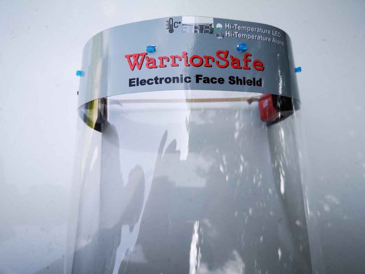 don4every1's tweet photo. My #invention in Year 2020
#WarriorSafe
#COVID19 #ElectronicFaceShield https://t.co/YK73lWAUwK